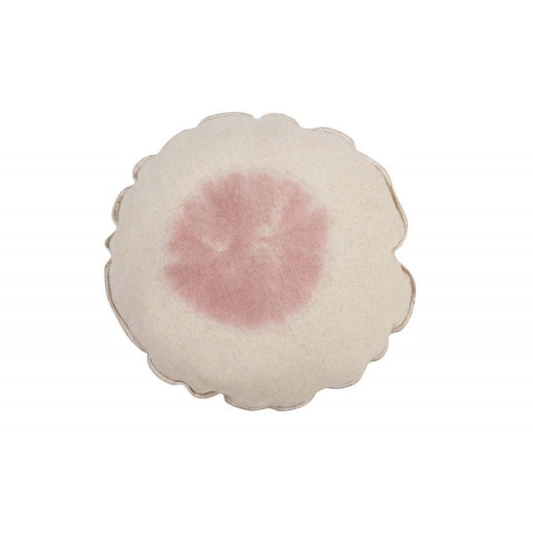 Lorena Canals. Round cushion Tie-Dye Nude vintage