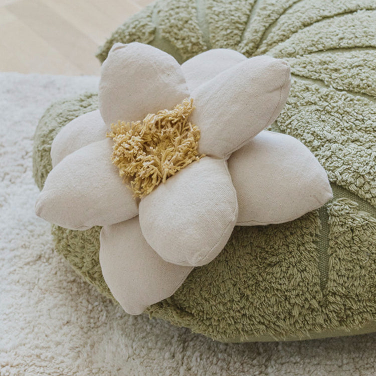 Lorena Canals. Μαξιλάρι δαπέδου Water Lily 60x60 εκ.