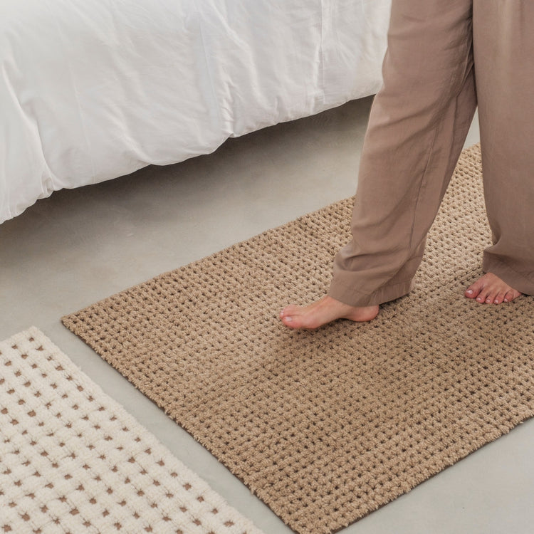 LORENA CANALS. Χαλί δωματίου μάλλινο Blur 80x140 εκ.