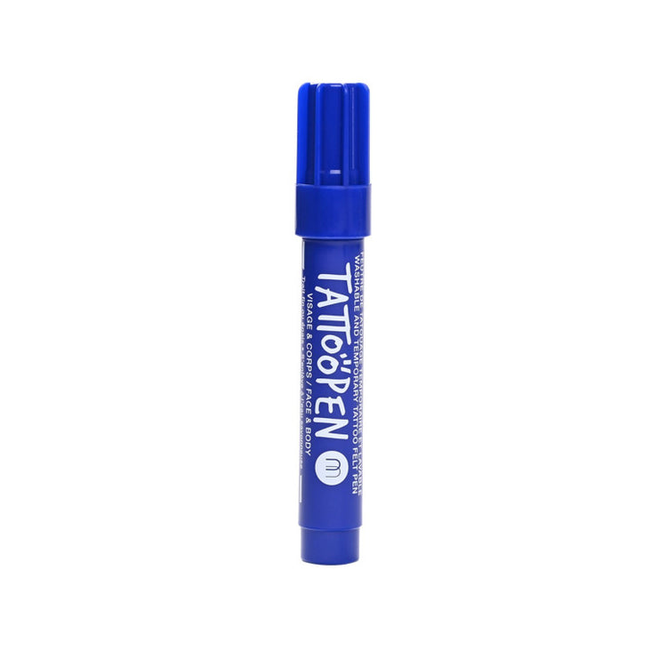 NAILMATIC. Temporary Tattoo Felt Pen (dark blue)