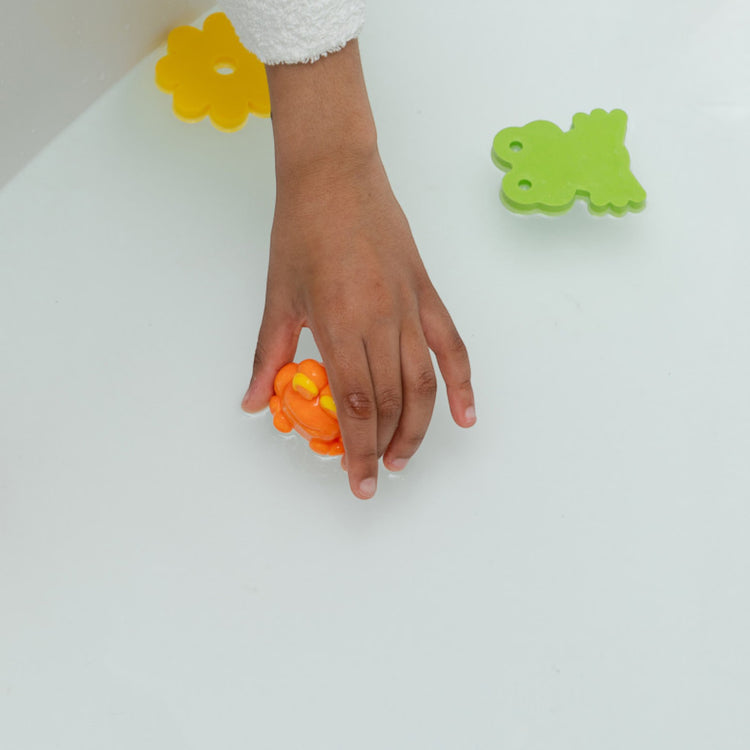 NAILMATIC. Set of orange and yellow Bath & Shower dough with Ploopy