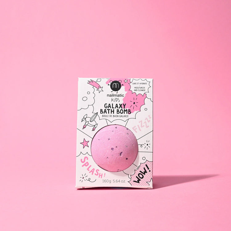NAILMATIC. Bath bomb Cosmic (ροζ-λιλά)