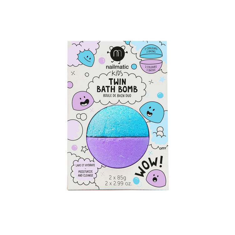 NAILMATIC. Blue and Violet Bath Bomb