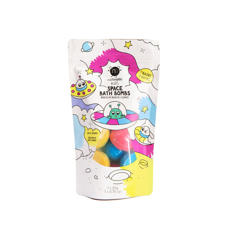NAILMATIC. Σετ 7 bath bombs Space