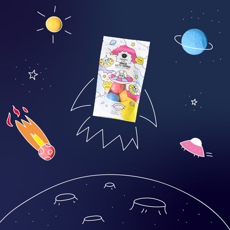 NAILMATIC. Σετ 7 bath bombs Space