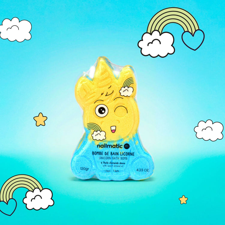 NAILMATIC. Bath bomb Μονόκερος (μπλε)