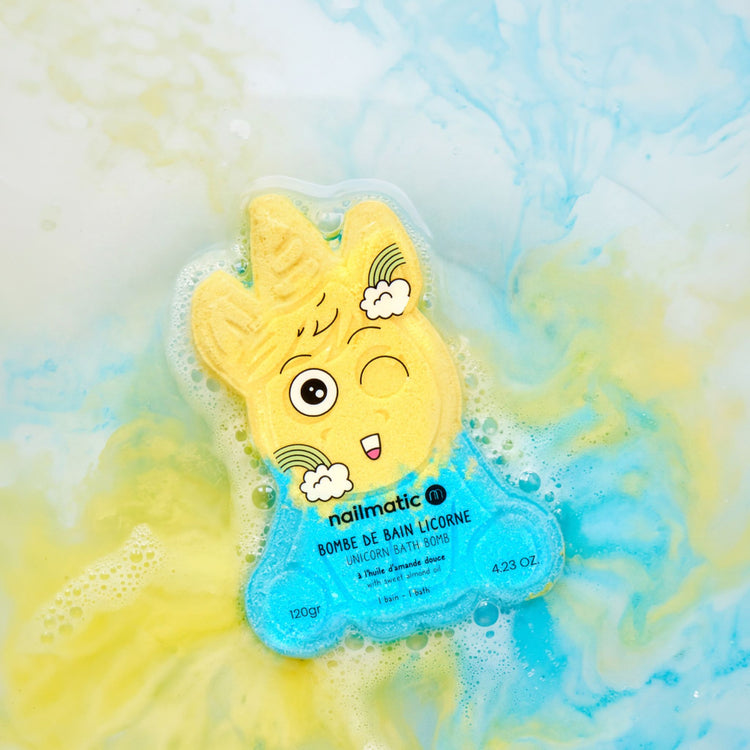 NAILMATIC. Bath bomb Μονόκερος (μπλε)