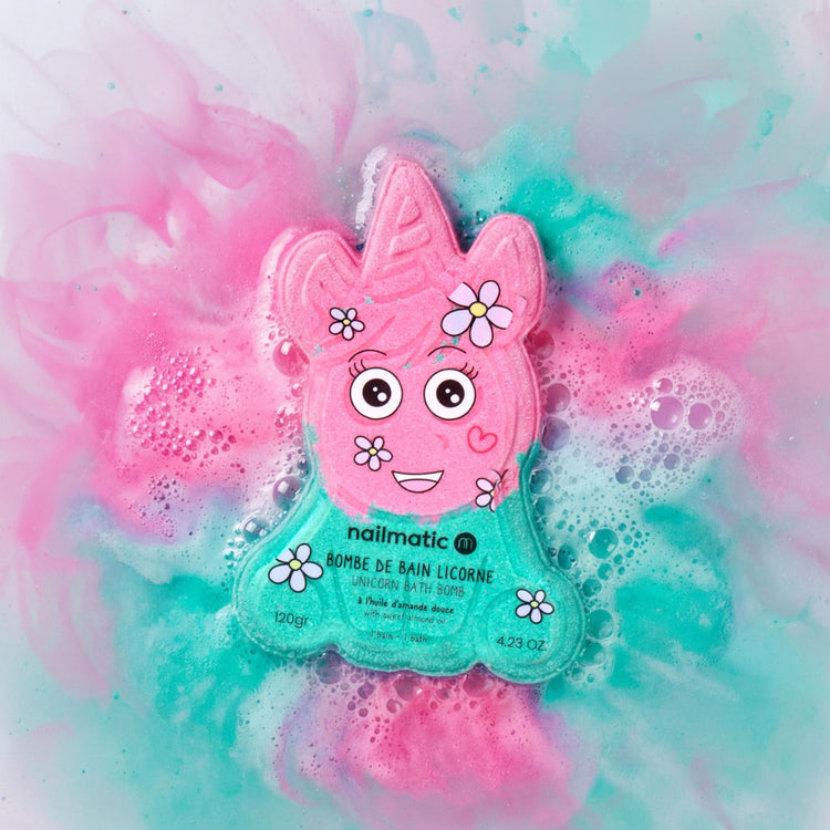 NAILMATIC. Bath bomb Μονόκερος (ροζ)