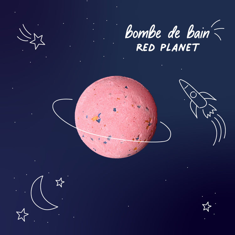 NAILMATIC. Bath bomb Red Planet (κόκκινο)