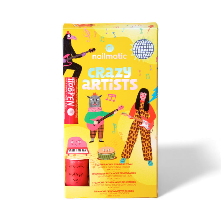 NAILMATIC. Crazy Artists Gift Set