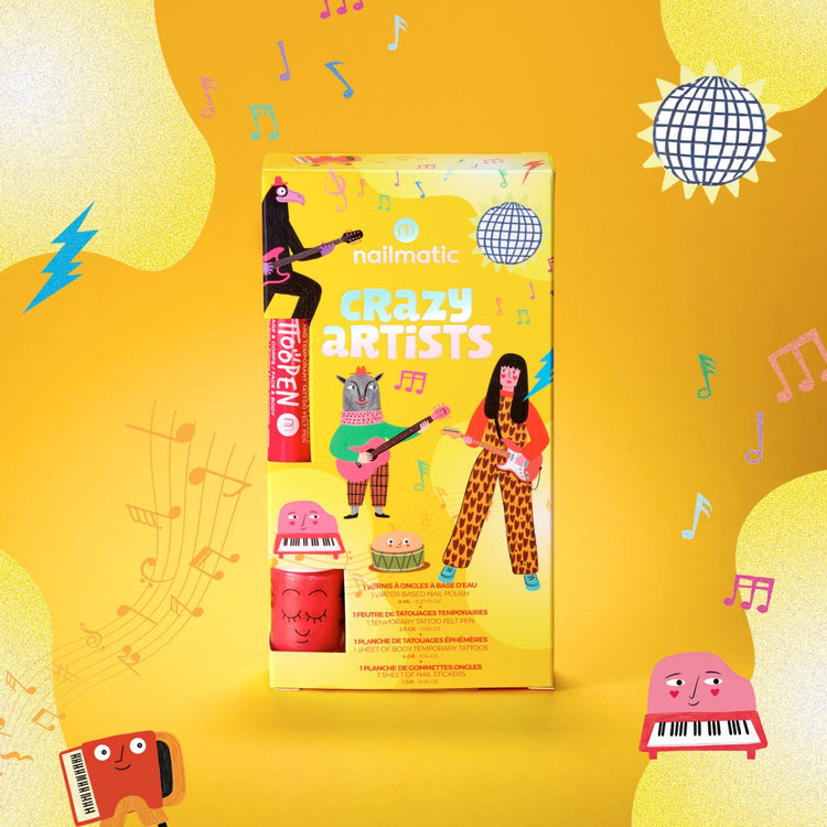 NAILMATIC. Crazy Artists Gift Set
