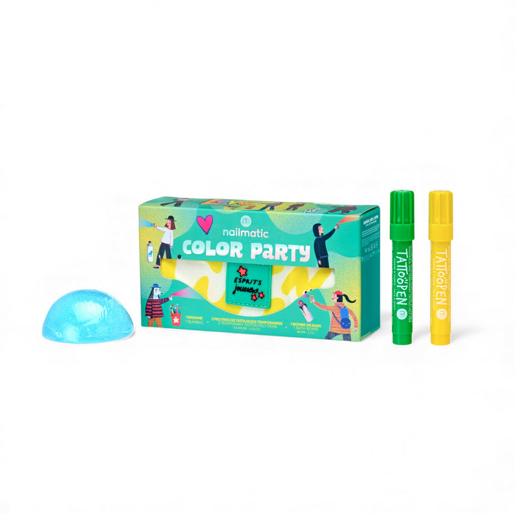 NAILMATIC. Σετ δώρου με τσαντάκι-μπανάνα Color Party