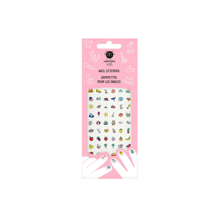 NAILMATIC. Σετ 72 αυτοκόλλητα νυχιών Happy Nails