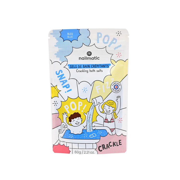 NAILMATIC. Crackling bath salt (μπλε)