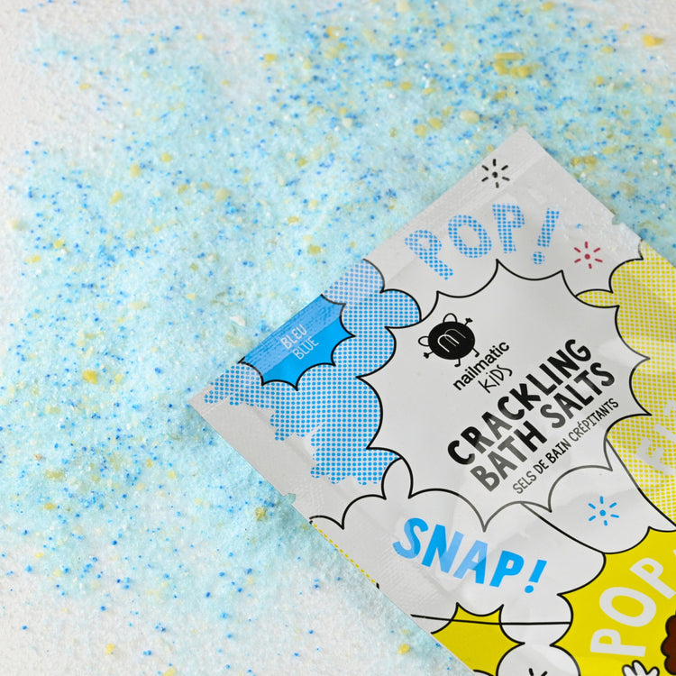 NAILMATIC. Crackling bath salt (μπλε)