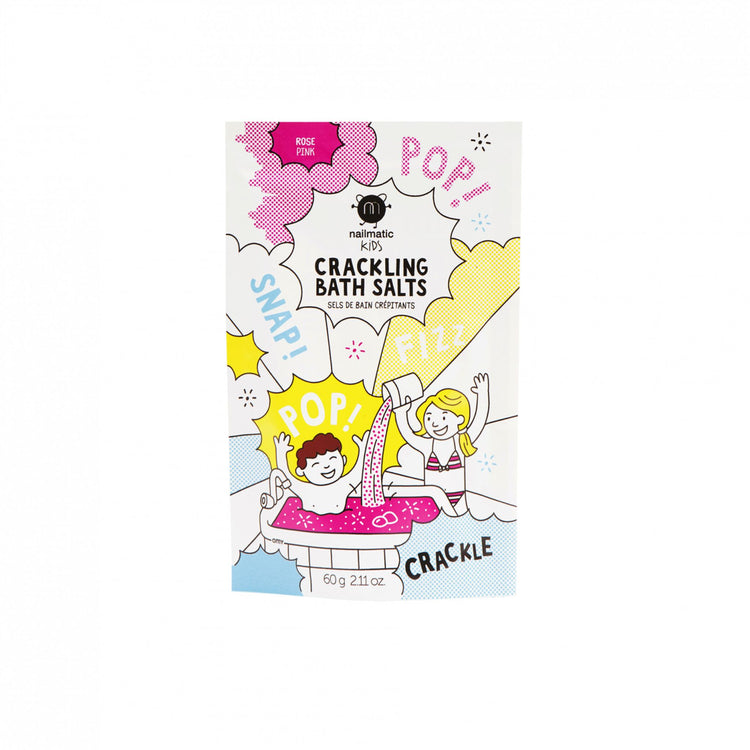 NAILMATIC. Crackling bath salt (ροζ)