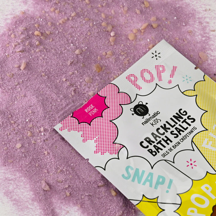 NAILMATIC. Crackling bath salt (ροζ)