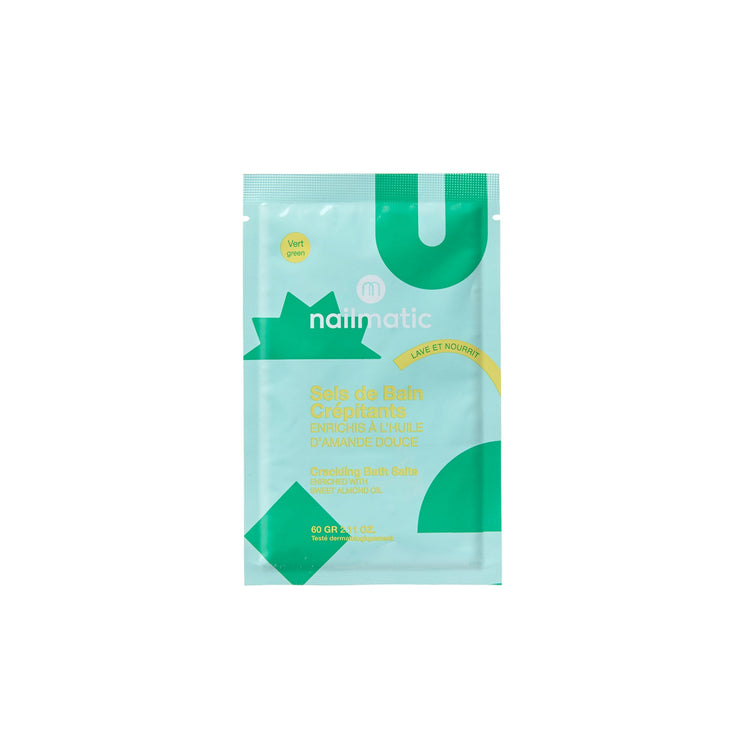 NAILMATIC. Crackling bath salt (πράσινο)