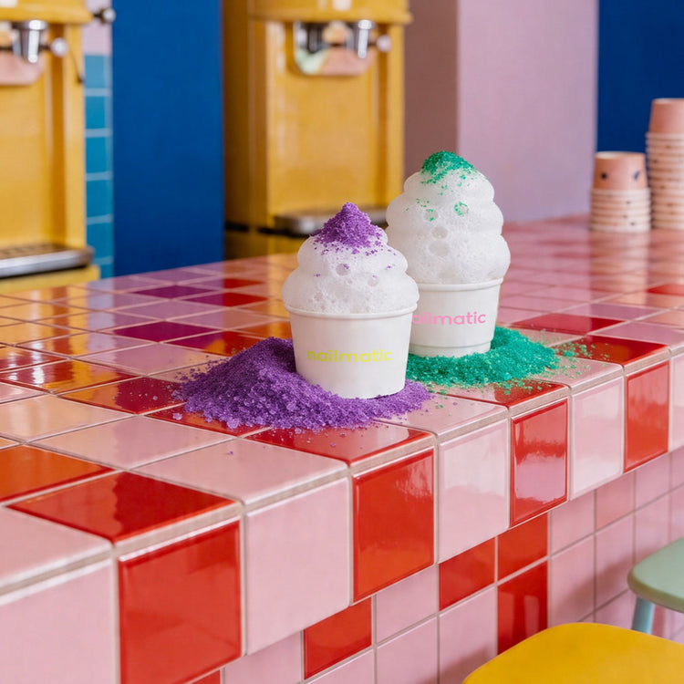 NAILMATIC. Crackling Bath Salts Purple