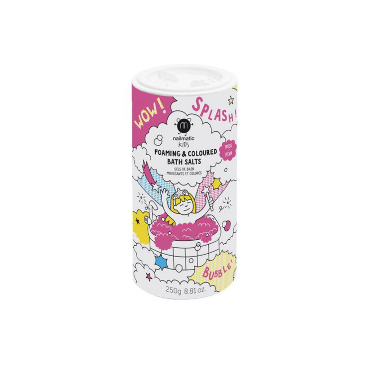 NAILMATIC. Foaming Bath Salts Pink