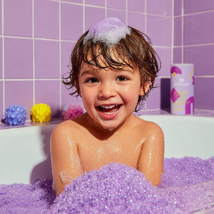 NAILMATIC. Foaming bath salt (μωβ)