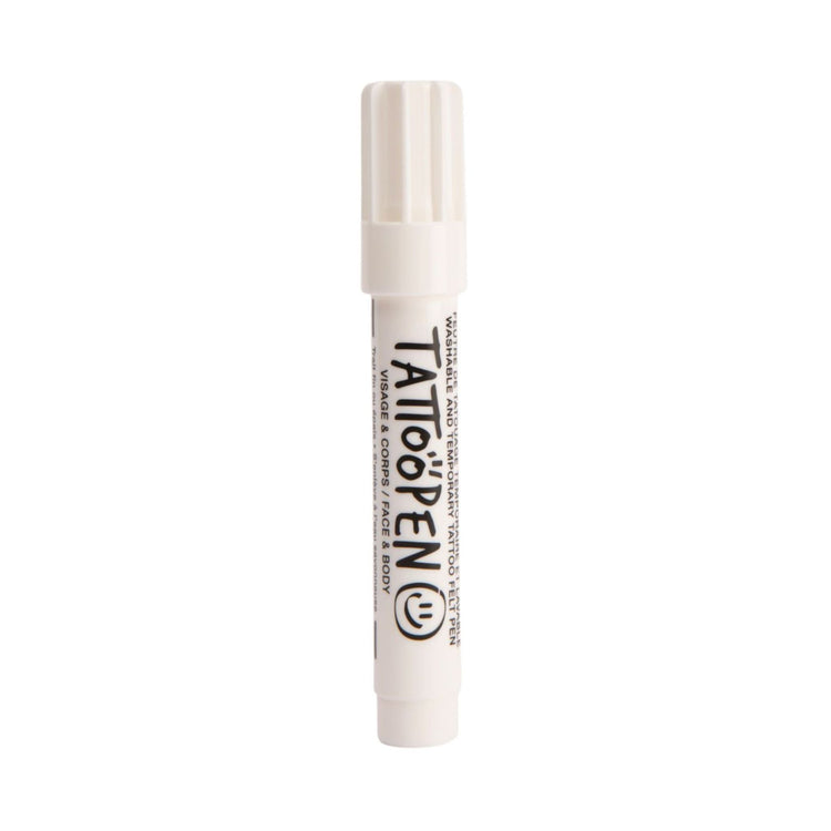 NAILMATIC. Μαρκαδόρος δέρματος Tattoopen (λευκό)