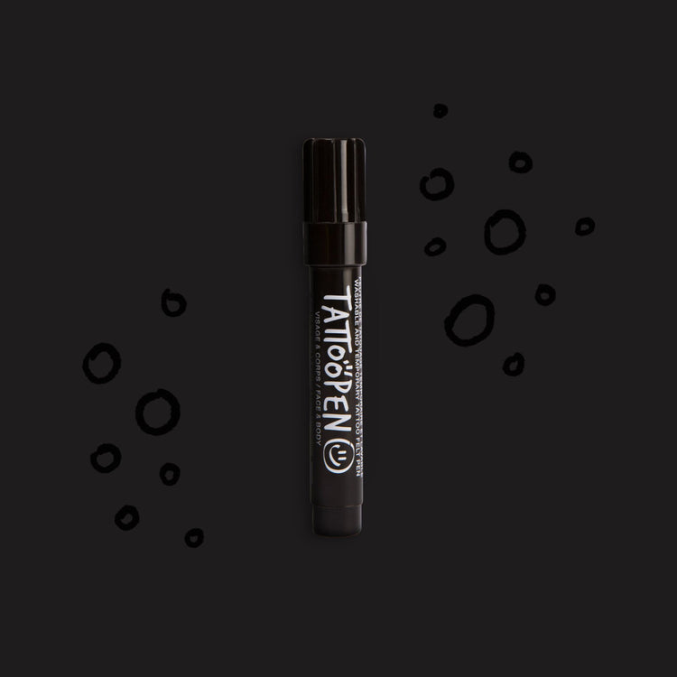 NAILMATIC. Μαρκαδόρος δέρματος Tattoopen (μαύρο)