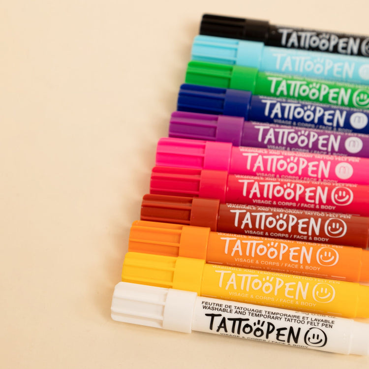 NAILMATIC. Μαρκαδόρος δέρματος Tattoopen (κόκκινο)