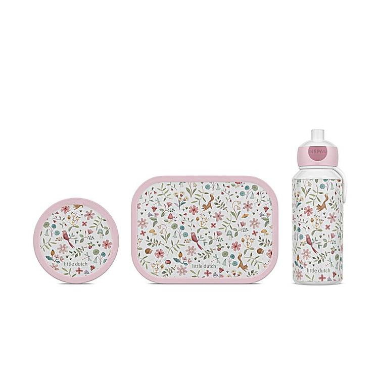 LITTLE DUTCH. Lunch set Campus (Pu+Lb+Fb) - Fairy Wonders