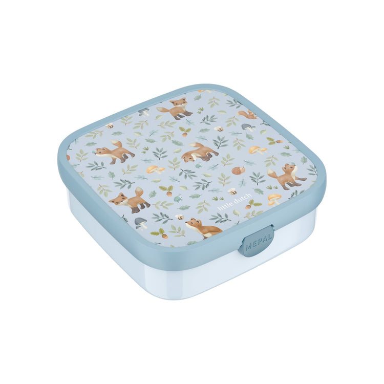 LITTLE DUTCH. Bento lunchbox Campus Large - Forest Friends