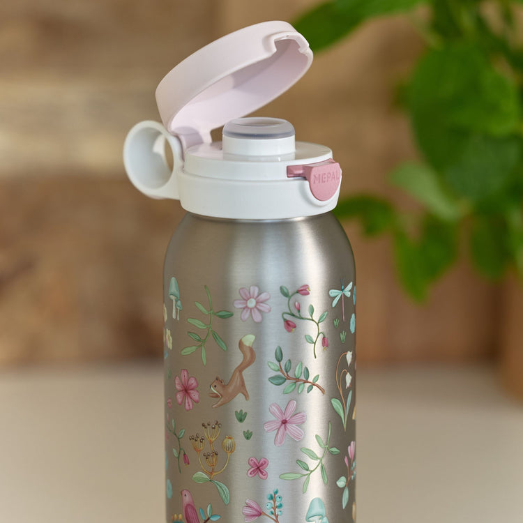 LITTLE DUTCH. Insulated bottle with flip cap Campus 500 ml - Fairy Wonders