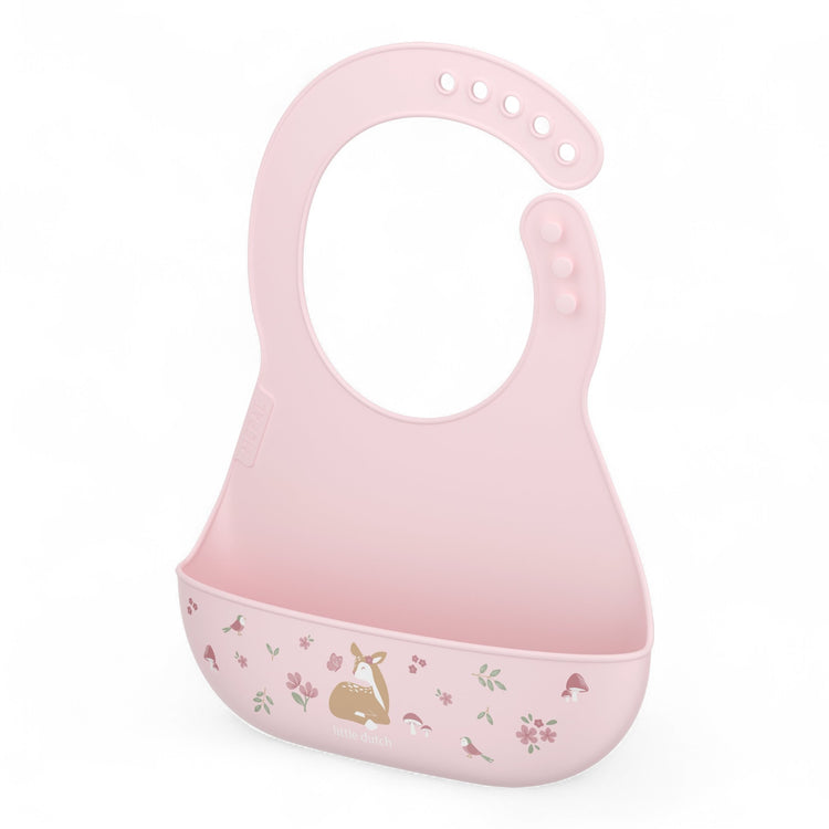 LITTLE DUTCH. Σαλιάρα σιλικόνης Mio Fairy Garden