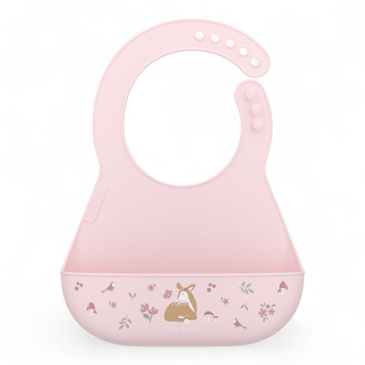 LITTLE DUTCH. Σαλιάρα σιλικόνης Mio Fairy Garden