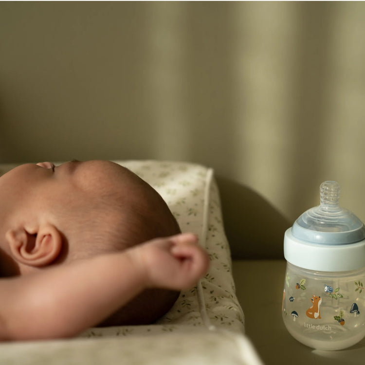 LITTLE DUTCH. Baby bottle Mio 165 ml - Forest Friends
