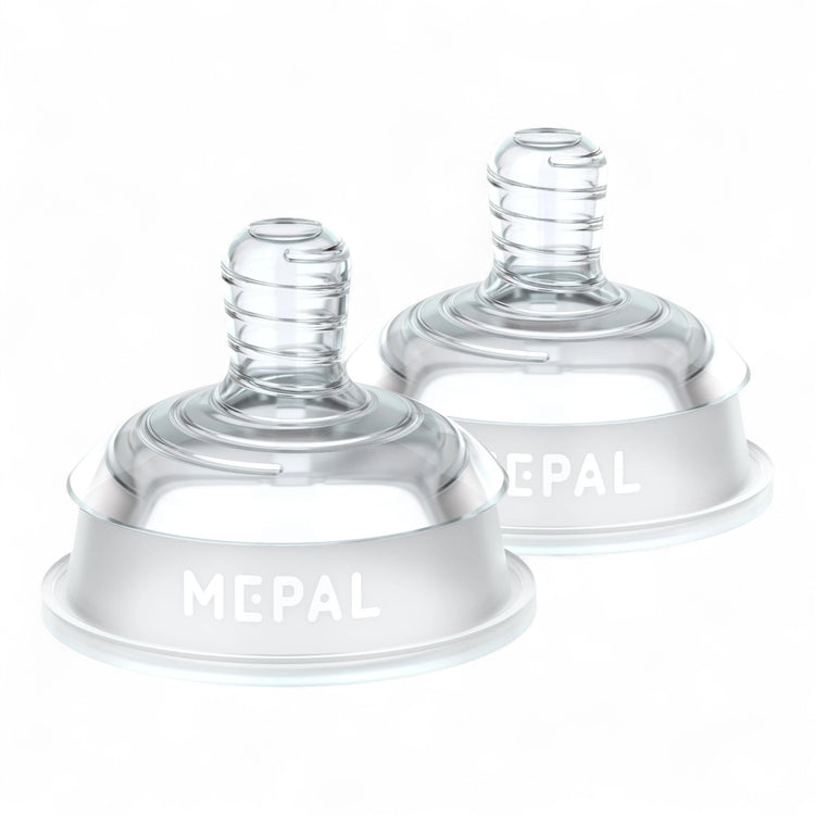 MEPAL. Baby bottles Mio fast flow teats - set of 2 - Transparent