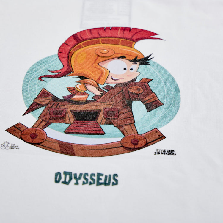 MY GREEK GAMES. T-shirt short sleeves ODYSSEUS