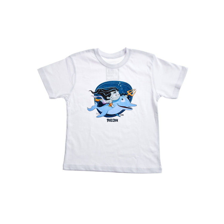 MY GREEK GAMES. T-shirt short sleeves POSEIDON - 7-8 years