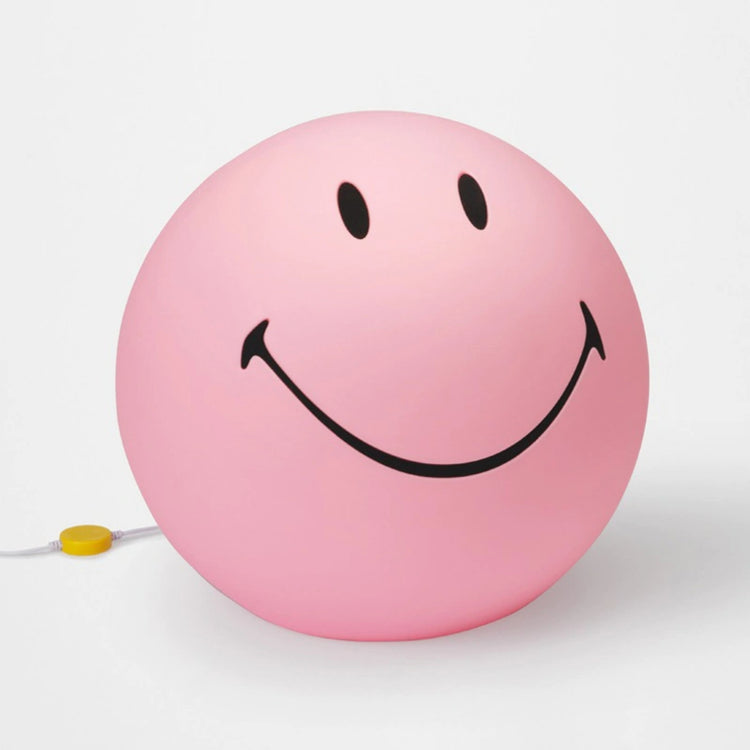 MR MARIA. Φωτιστικό νυχτός Smiley XL - ροζ