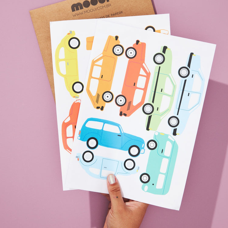 MOOUI. Wall Sticker - Grandpas Cars