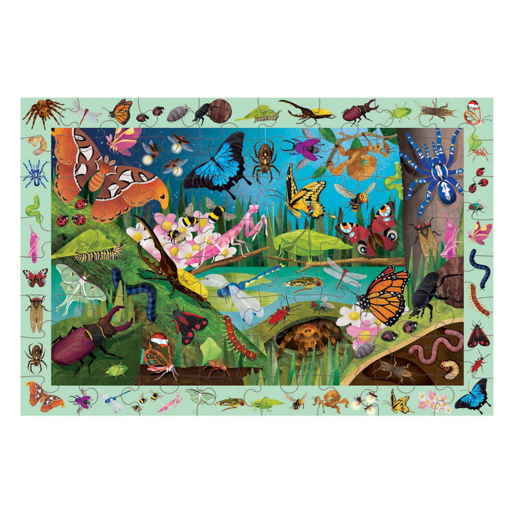 MUDPUPPY. Bugs & Butterflies 64 Piece Search & Find Puzzle