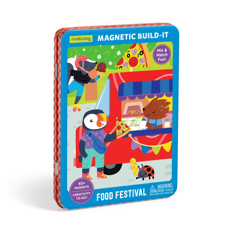 MUDPUPPY. Food Truck Festival Magnetic Play Set
