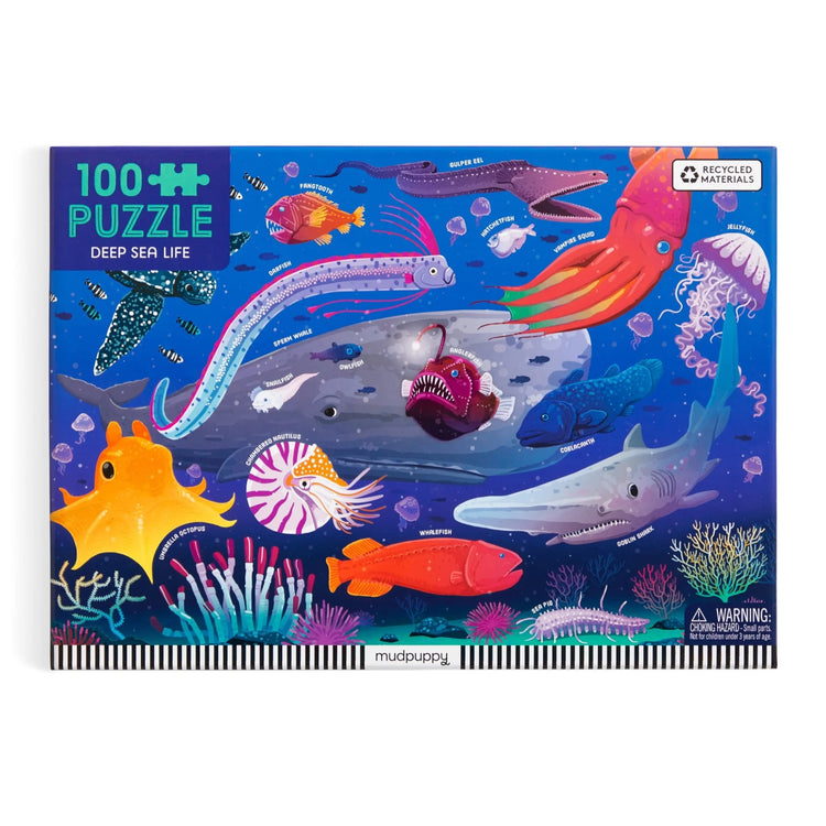 MUDPUPPY. Παζλ 100 κομματιών Βυθός