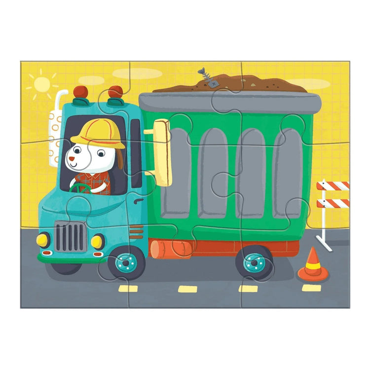 MUDPUPPY. Transportation 4-in-a-box puzzle set