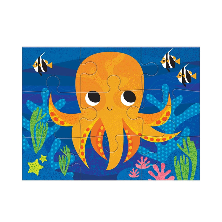 MUDPUPPY. Ocean Friends 4-in-a-box puzzle set
