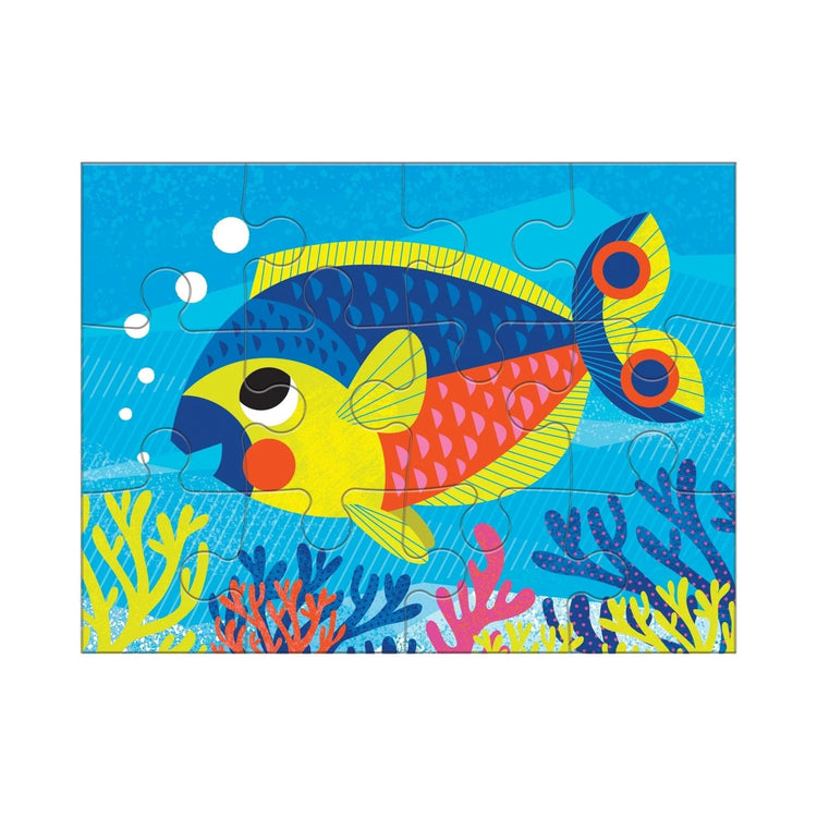 MUDPUPPY. Ocean Friends 4-in-a-box puzzle set