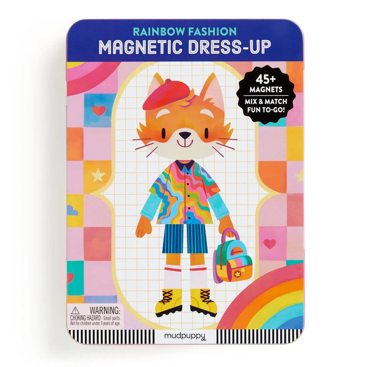 MUDPUPPY. Rainbow Fashion Magnetic Play Set