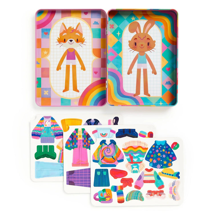 MUDPUPPY. Rainbow Fashion Magnetic Play Set