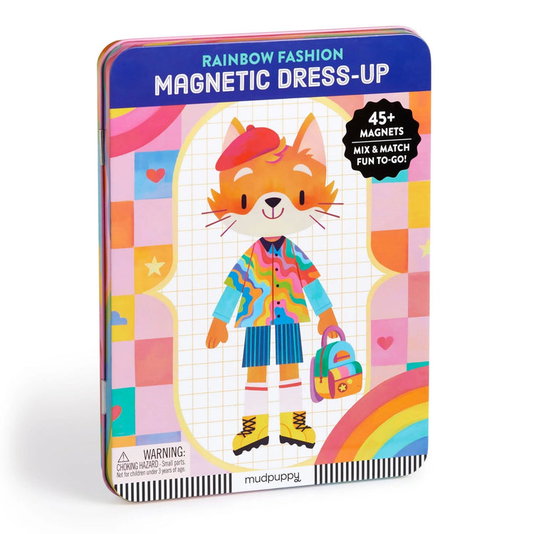 MUDPUPPY. Rainbow Fashion Magnetic Play Set