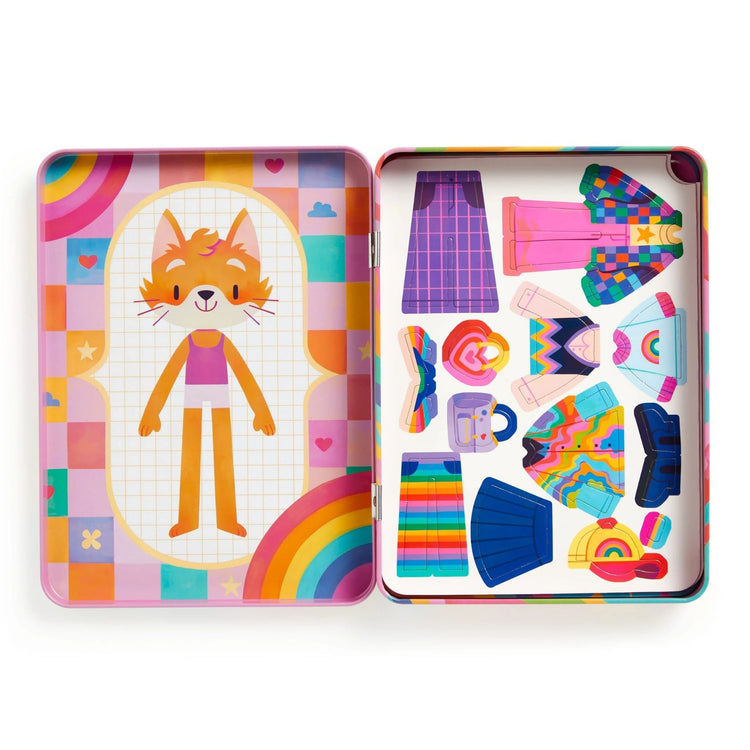MUDPUPPY. Rainbow Fashion Magnetic Play Set