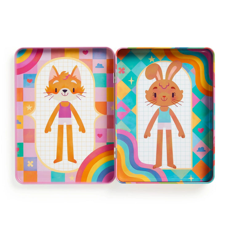 MUDPUPPY. Rainbow Fashion Magnetic Play Set
